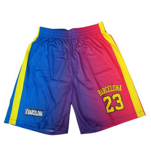 Barcelona - Short Basket - Multicolore