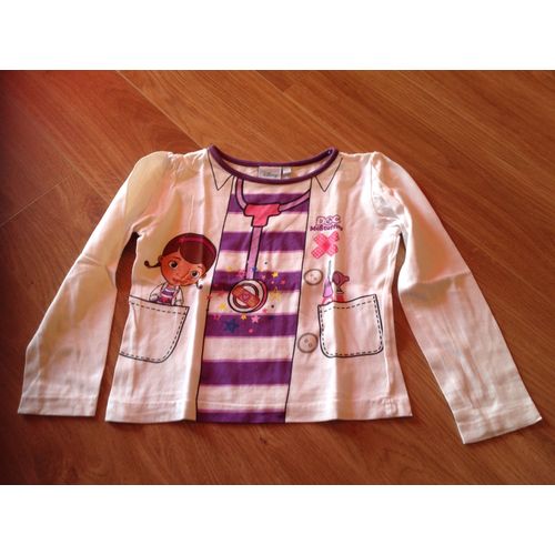 T-Shirt Disney Coton 3 Ans Blanc