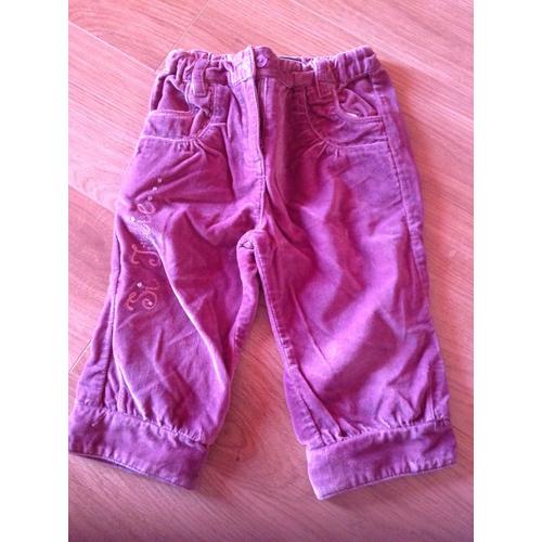 Pantalon Tout Compte Fait 12 Mois Mauve 