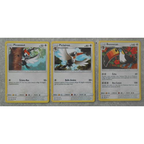 Picassaut 106/149 - Piclairon 107/149 - Bazoucan 108/149 - Soleil & Lune - Fr