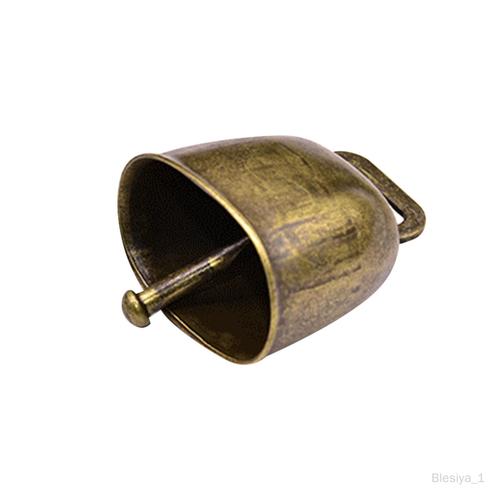 Pendentif Carillon Éolien Cloche De Pâturage De Vintage Petit Pour Couleur Bronze