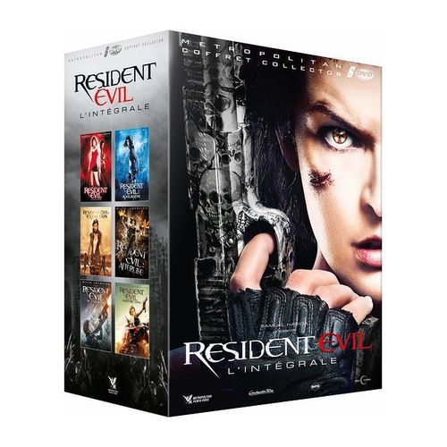 Resident Evil : L'intégrale : Resident Evil + Resident Evil : Apocalypse + Resident Evil : Extinction + Resident Evil : Afterlife + Resident Evil : Retribution + Resident Evil : Chapitre Final - Édition Steelbook Limitée