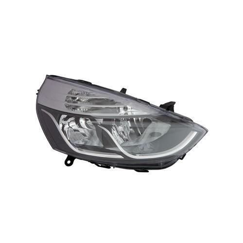 Phare Double Avant Droit H7 H1 Pour Renault Clio