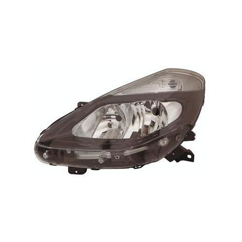 Phare Gauche 1/11 H7 H7 Noir Pour Renault Clio