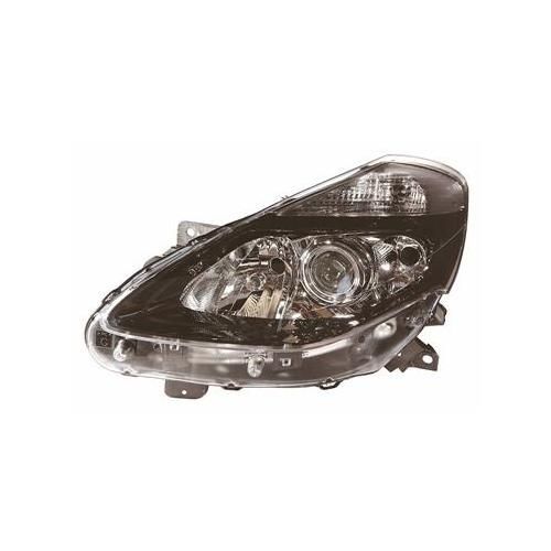 Phare Gauche 1/11 H7 H7 H1 Noir Valeo Directionnel Pour Renault Clio