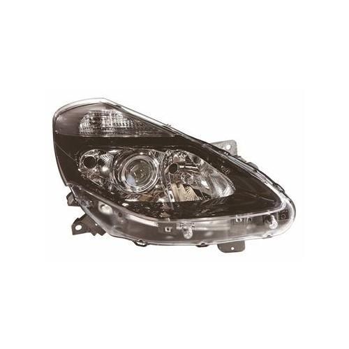 Phare Droit H7 H7 H1 Noir Directionnel Pour Renault Clio