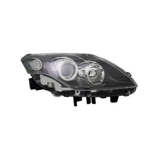 Phare Double Avant Droit 10 H7 H7 Avec Reglage Elect.Noir Pour Renault Laguna