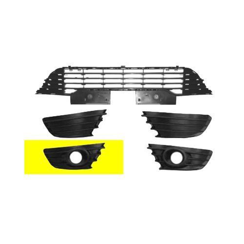 Grille Prise Air Inferieur Droit 08 Avec Antibrouillard Sans Park Assist. Pour Citroen C4