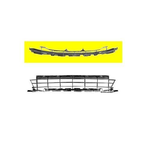Grille De Pare-Choc Avant 09 Sport Superieur Chrome Pour Peugeot 207