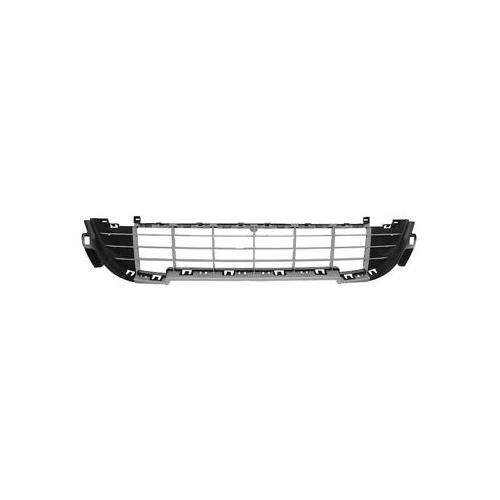 Grille De Pare-Choc Avant 09 Inferieur Gris Pour Peugeot 207