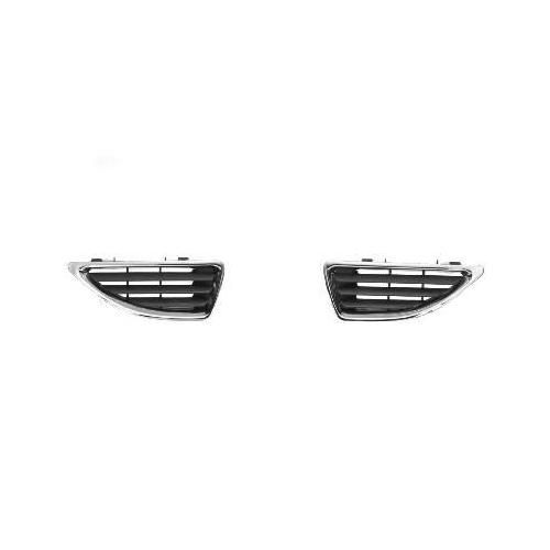 Grille Gauche De Capot 5/99 Chromee 4/5portes Pour Renault Megane
