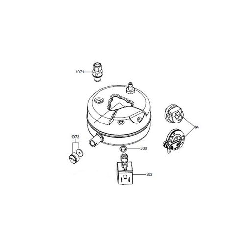 SOUPAPE DE SECURITE REP 1071 POUR PETIT ELECTROMENAGER HOOVER - 49019776