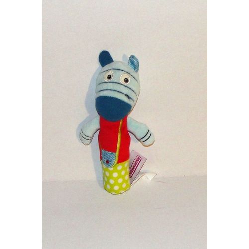 Doudou Hochet Zebre Pouet Pouet Pommette