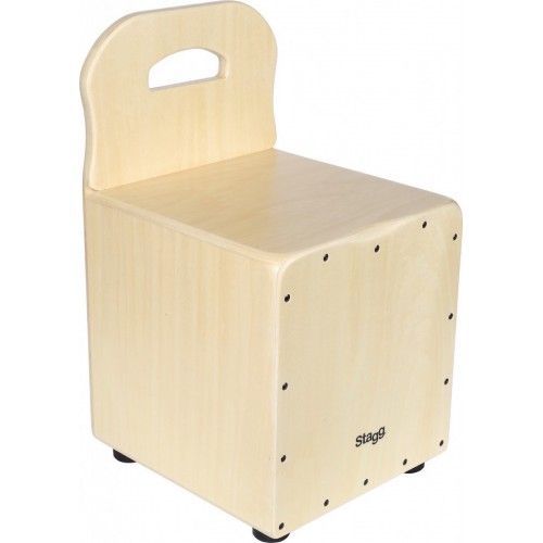 Stagg Cajon Enfant Naturel Avec Dossier