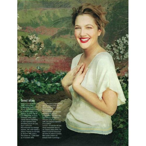 Femina N°67 - Coupure De Presse - Drew Barrymore