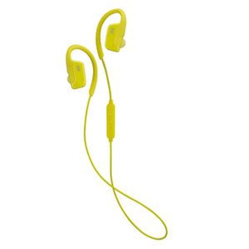 Ecouteurs sport JVC HA-EC30BT JAUNE intra-auriculaires sans fil Bluetooth avec télécommande et microphone