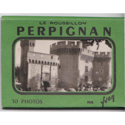 Pochette De 10 Photos Souvenir ? Ler Roussillon Perpignan? Par Yvon (1950 ?)