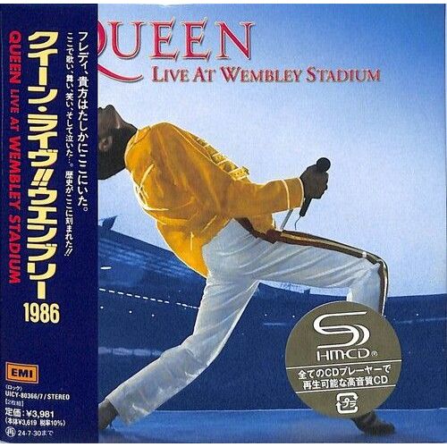 Queen + Adam Lambert - Live!! Wembley 1986 - Shm Paper Sleeve [Compact Discs] Japanese Mini-Lp Sleeve, Ltd Ed, Rmst, Shm Cd, Japan - Import