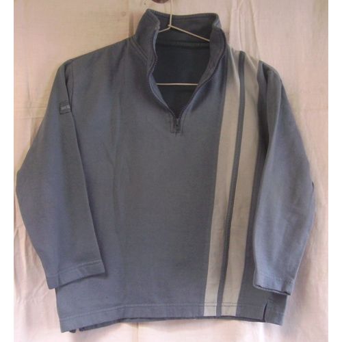 Polo Docks 0210 - 8 Ans - Bleu Bandes Grises