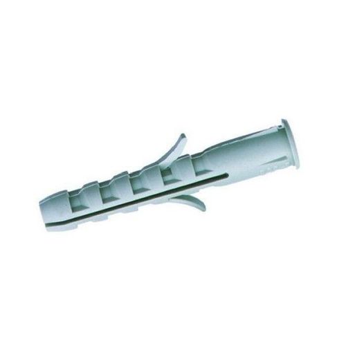 PLOMBELEC 051905 - 100 x Chevilles Collerette PLOMBANIL Nylon - Ø5 x L25 mm
