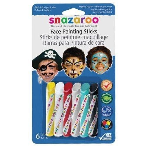 Snazaroo Sticks Peinture Pour Visage Garcons