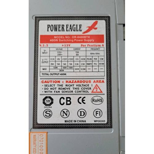 power eagle dr-8400btx
