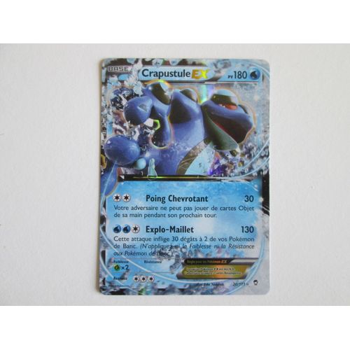 Pokémon - 20/111 - Crapustule Ex - Xy - Poings Furieux - Ex