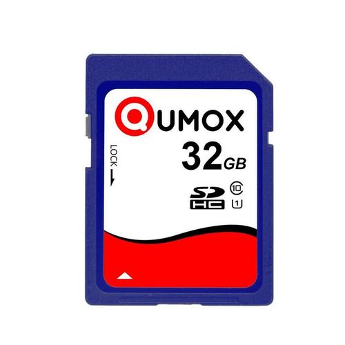 Carte mémoire SD SDHC 32 Go Class 10 UHS-I QUMOX SD HC