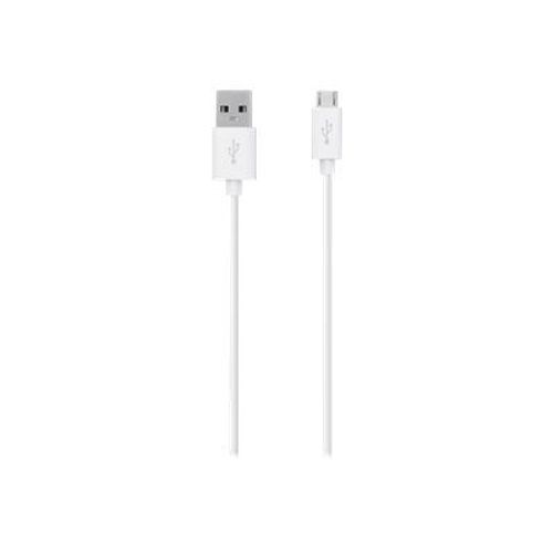 Belkin MIXIT - Câble USB - Micro-USB de type B (M) pour USB (M) - 2 m - blanc