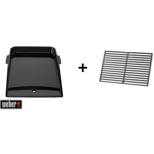 Plancha pour barbecue WEBER Genesis 3 bruleurs + 1/2 grille