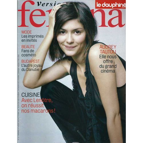 Femina N°133 - Coupure De Presse - Audrey Tautou
