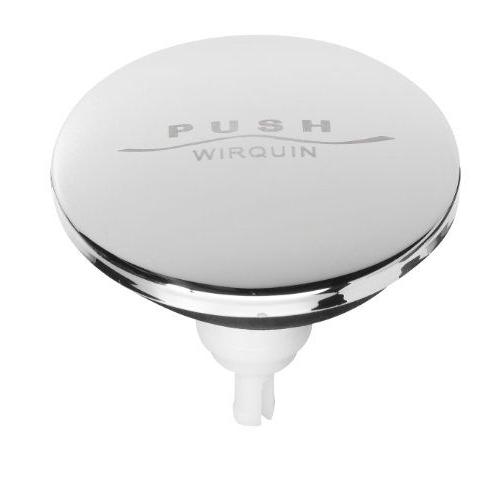 Wirquin SP9261S Clapet de lavabo en inox Quick-Clac - Diametre 6.5cm