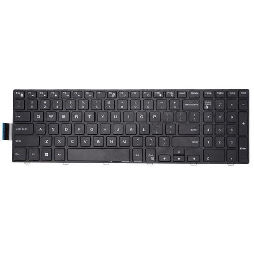 Clavier de remplacement adapté pour ordinateur portable Dell Inspiron 15 3000/15 5000/17-5000/5547/3542, 101 touches de remplacement