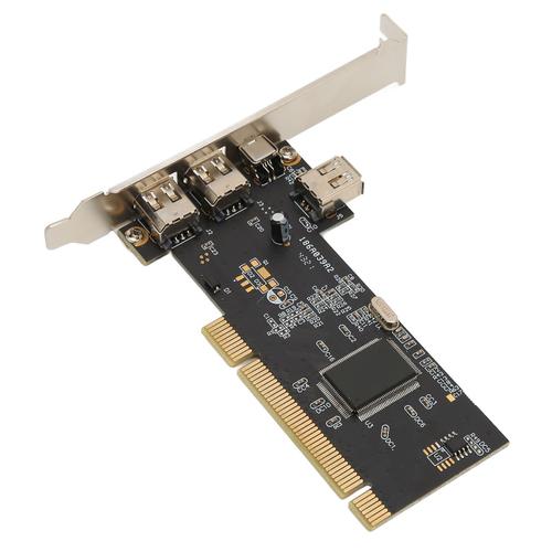 Carte Firewire 1394 PCI Express vers externe IEEE, haute vitesse, adaptateur 1394 largement Compatible, contrôleur pour DV de bureau