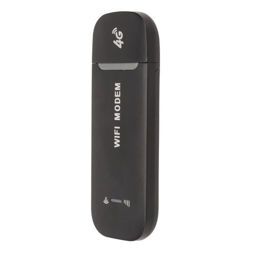 Routeur WiFi 4G noir jusqu'à 10 utilisateurs connexion facile Stable routeur USB Plug and Play 4G LTE pour Hotspot carte Micro SIM téléphone PC