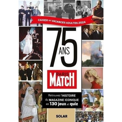 Cahier De Vacances Adultes Paris Match
