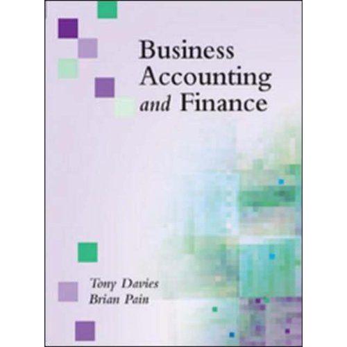 Business Accounting And Finance