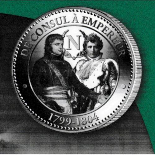 Medaille Commémorative Napoléon Bonaparte , De Consul A Empereur.