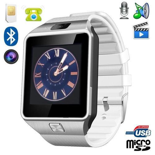 Montre Smartwatch Téléphone Android Ios Bluetooth Carte Sim Sport