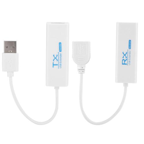 USB 2.0 200M Extender RJ45 Ethernet câble d'extension adaptateur de câble réseau
