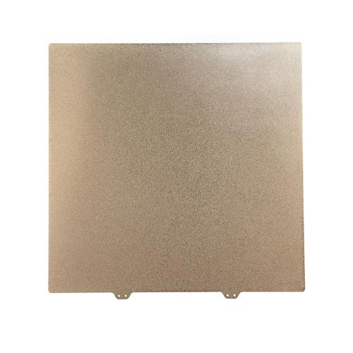 Plaque d'acier PEI revêtement en poudre PEI 377x370mm plaque d'acier à lit chaud doré accessoires d'imprimante 3D pour plaque d'acier Ender 5 Plus