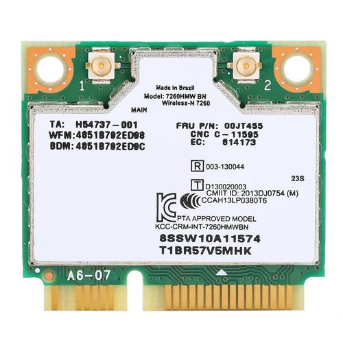 Module de carte WiFi Mini PCI-E, pour Intel 7260 BN 802.11b g n 04W3815, pour Lenovo Y510P Y410P Y430P