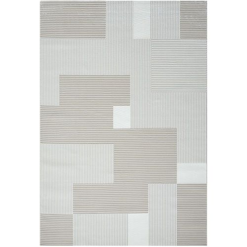 Grand Tapis Design Contemporain et Moderne - Beige (290x200 cm) - Seita Beige