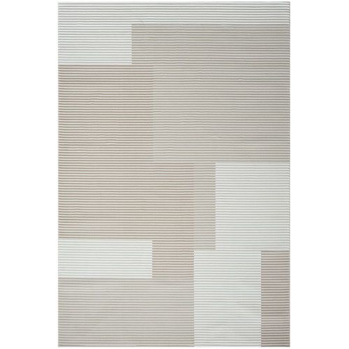 Grand Tapis Design Contemporain et Moderne - Beige (290x200 cm) - Spade Beige