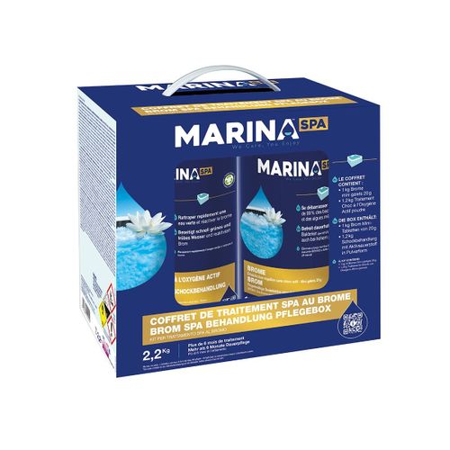 Coffret de traitement brome pour spa - Marina Spa