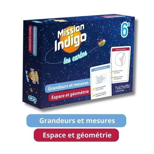 Mission Indigo Les Cartes - Grandeurs Et Mesures / Espace Et Géométrie - 6e - Ed - 2024