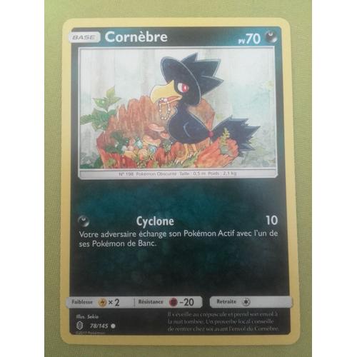 Pokémon - 78/145 - Cornèbre - Sl2 - Soleil Et Lune - Gardiens Ascendants - Commune