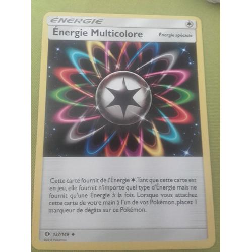 Pokémon - 137/255 - Energie Multicolore - Sl1 - Soleil Et Lune - Peu Commune