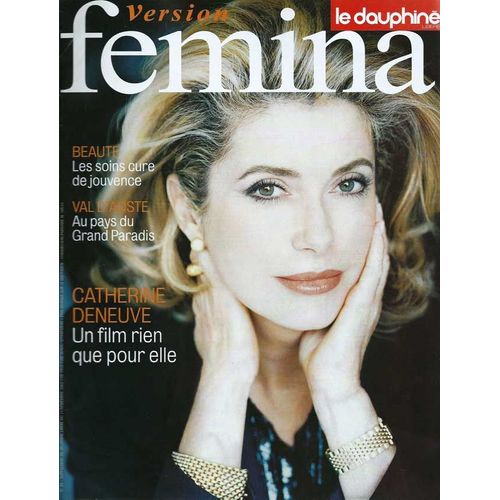 Femina N°34 - Coupure De Presse - Catherine Deneuve