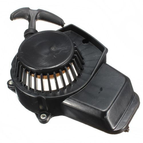 47cc 49cc Démarreur Starter Recul Manuel Noir Pit Dirt Bike Minimoto Mini Quad